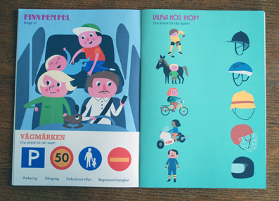 Jag lär mig trafik – pysselbok 5-8&nbsp;år