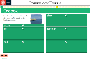 Vad betyder orden i kapitlet? Dra ner rullgardin och läs.