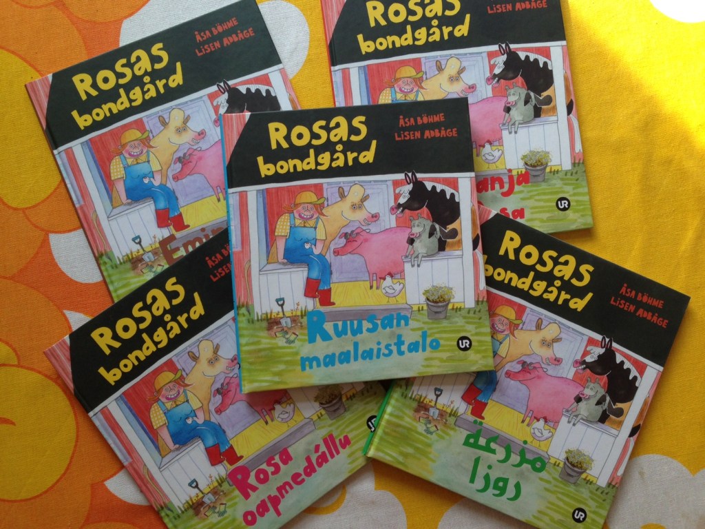 Rosas bondgård – tvåspråkig&nbsp;barnbok