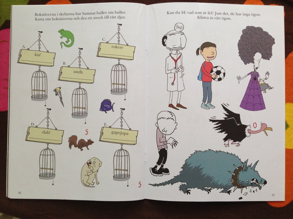 Familjen Monstersson – Läskiga&nbsp;pysselboken