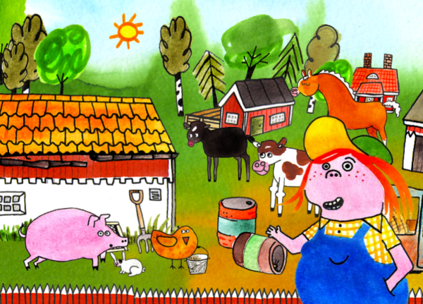 Rosas bondgård – webbplats för&nbsp;förskolan