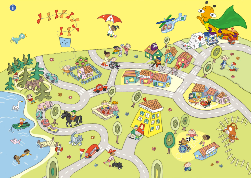 Undra besöker habiliteringen –&nbsp;barnapp